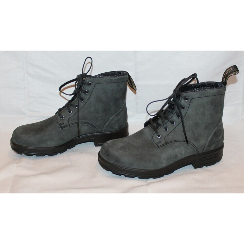 NIB Blundstone Women's Style 1931 Lace Up Boot Rustic Black Sz 6.5‎